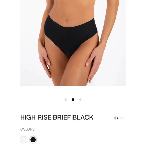 ETERNE Set of 2 Underwear BLACK Size XS NWT