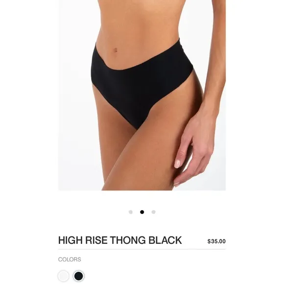 ETERNE Set of 2 Underwear BLACK Size XS NWT