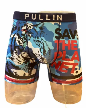 Fashion 2  Longer Cut Save tiger Print Underwear