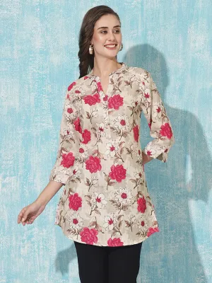 Fawn Comfort Fit Cotton Tunics Straight for Women Online - Zola