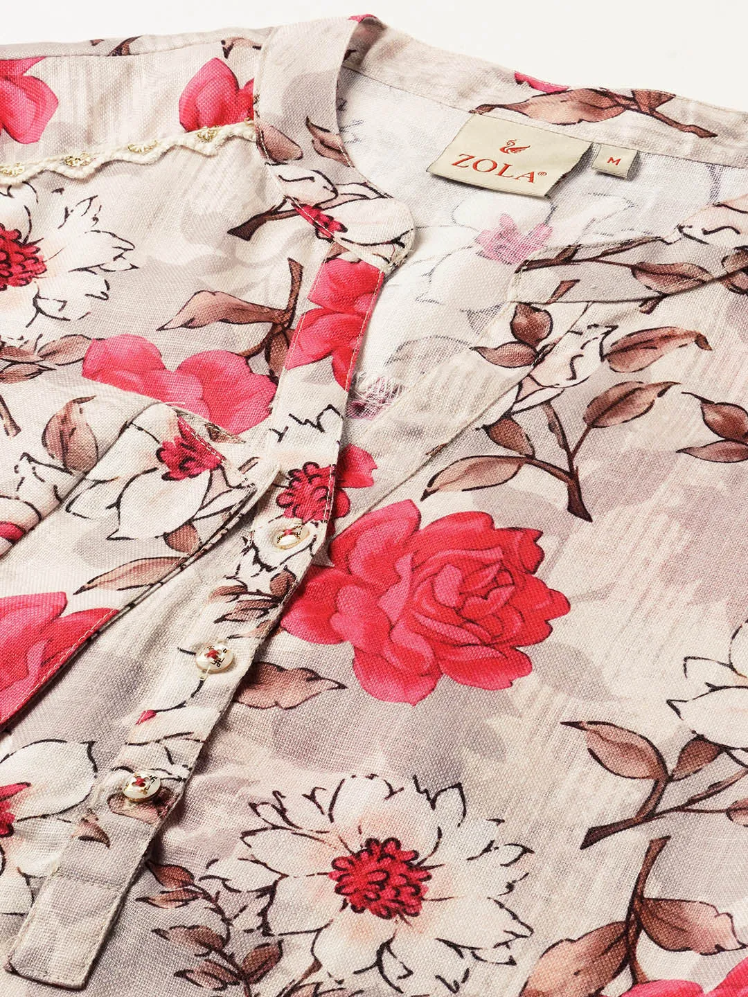 Fawn Comfort Fit Cotton Tunics Straight for Women Online - Zola