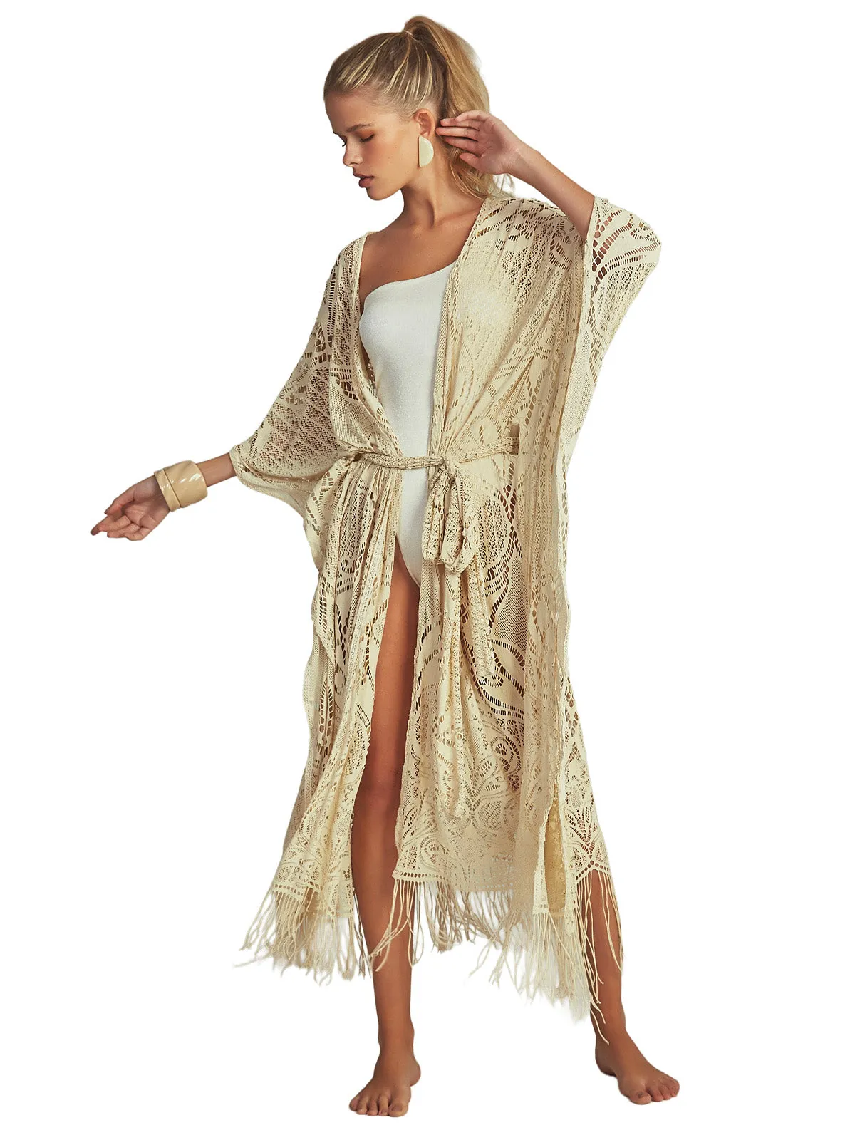Fringe Kimono ::RET