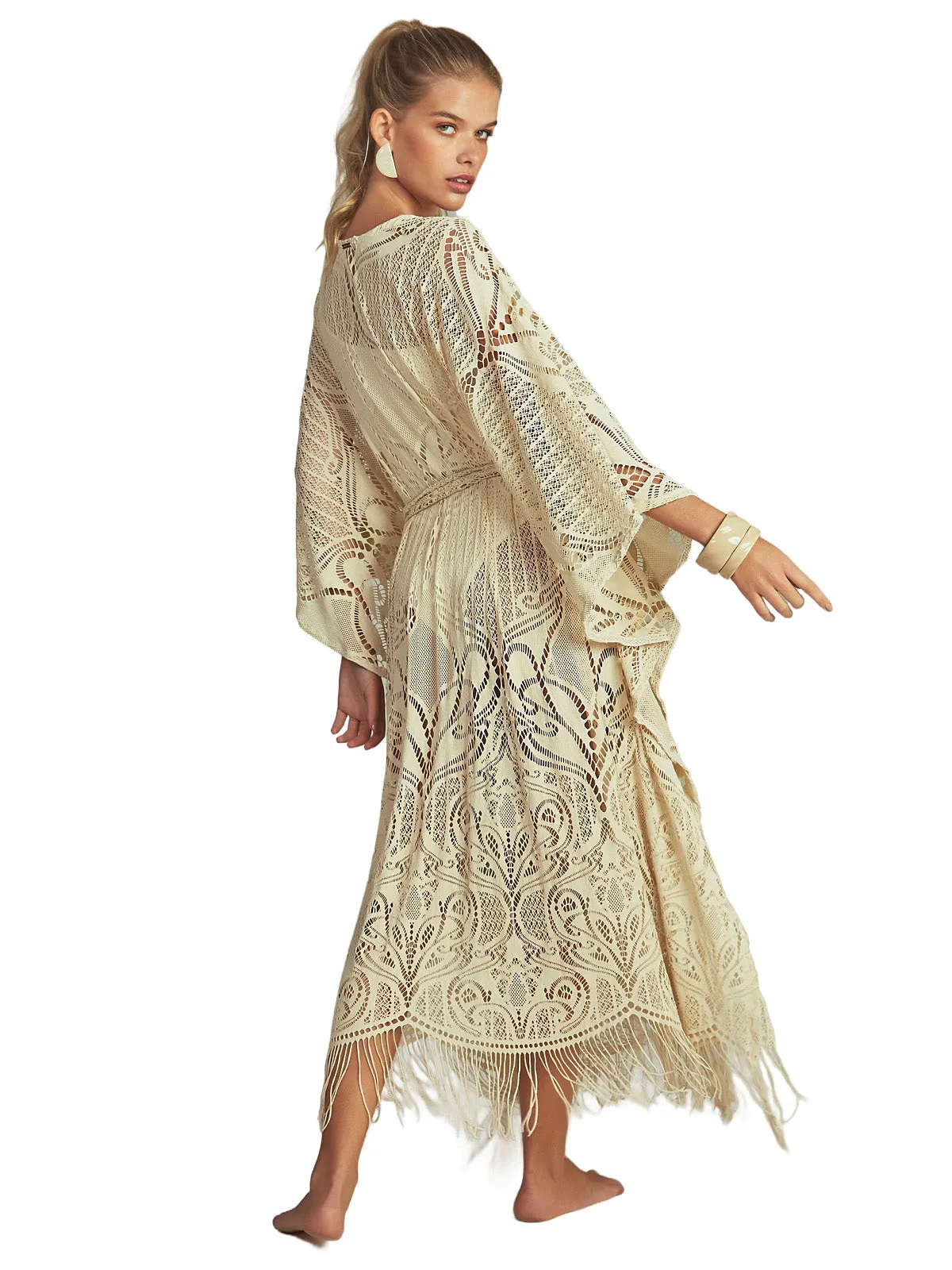 Fringe Kimono ::RET