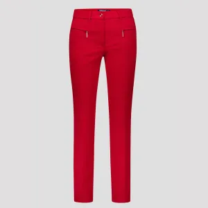 Gardeur Zene51 Slim Fit Trousers | Black or Red