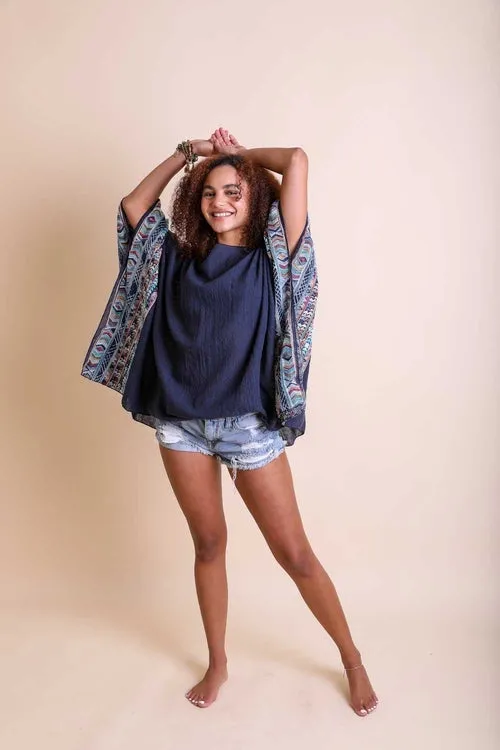 Geometric Embroidered Tunics.