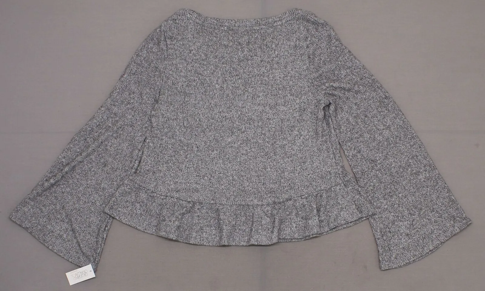 Gilligan & O'Malley Women's Cozy Ruffle Bell Sleeve Sleep Shirt Tunics