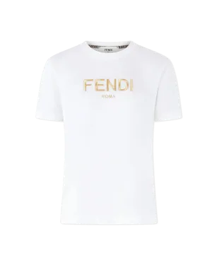 Gold Logo Jersey T-shirt