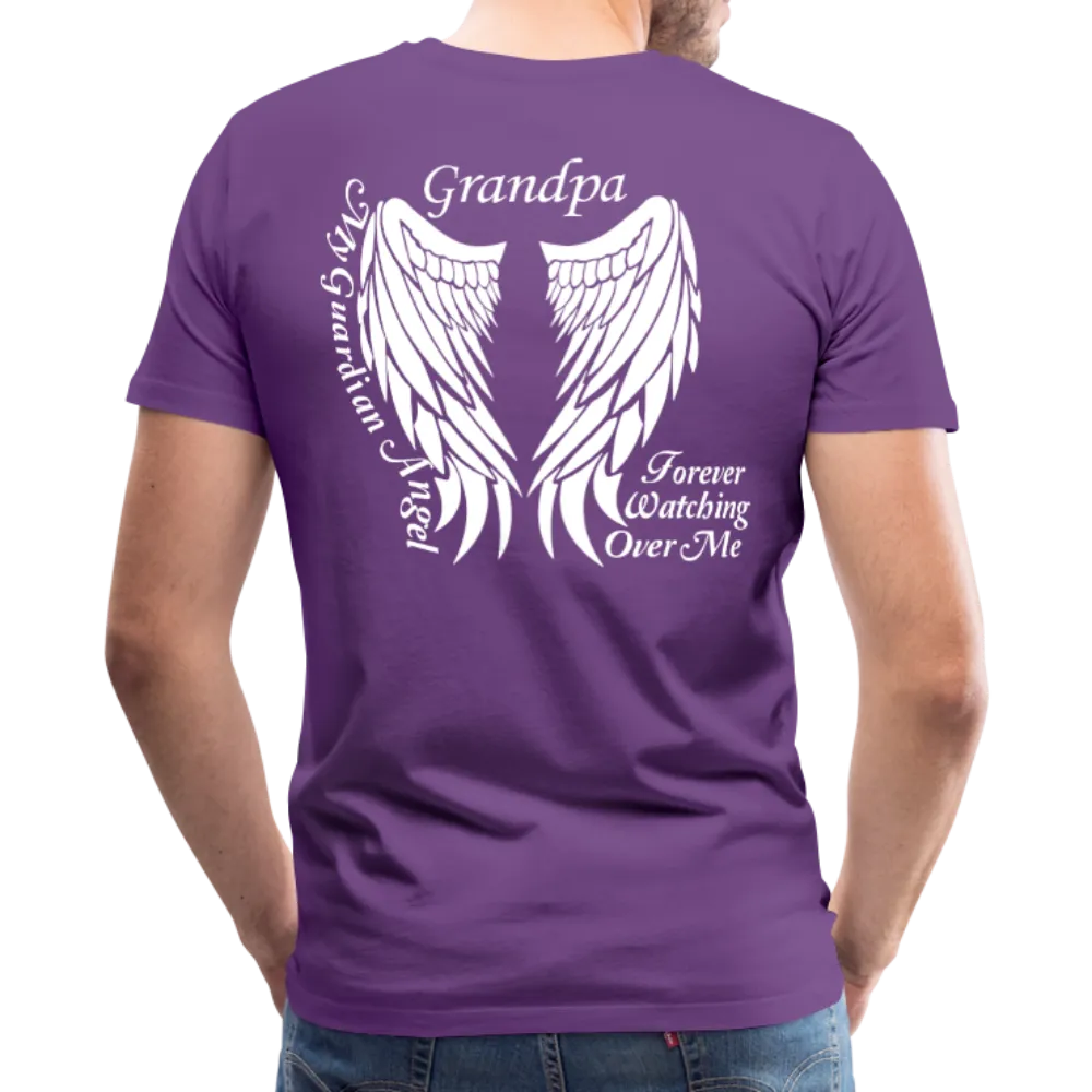 Grandpa Guardian Angel Men's Premium T-Shirt