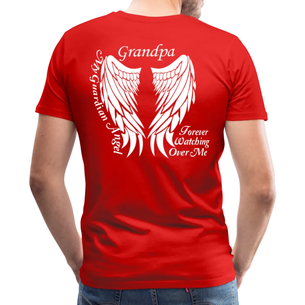 Grandpa Guardian Angel Men's Premium T-Shirt