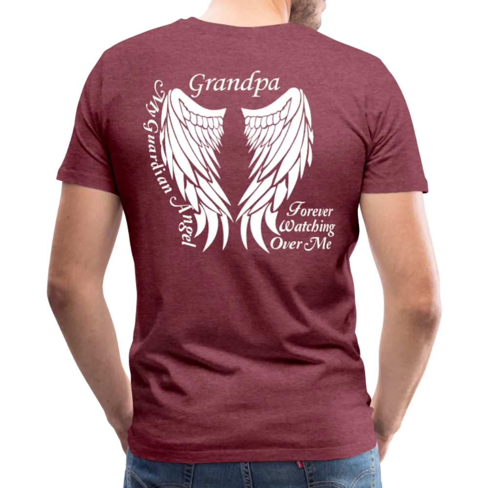 Grandpa Guardian Angel Men's Premium T-Shirt