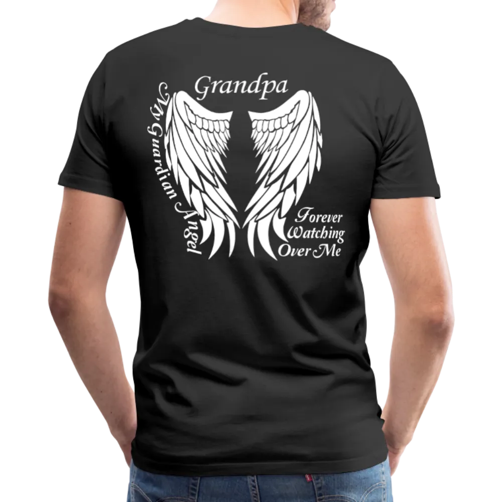Grandpa Guardian Angel Men's Premium T-Shirt