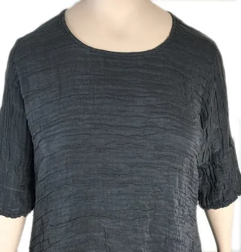 GRIZAS Silk Linen Long Tunic / Dress