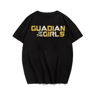 Guardian Of The Girls T-shirt for Men, Oversize Plus Size Big & Tall Man Clothing