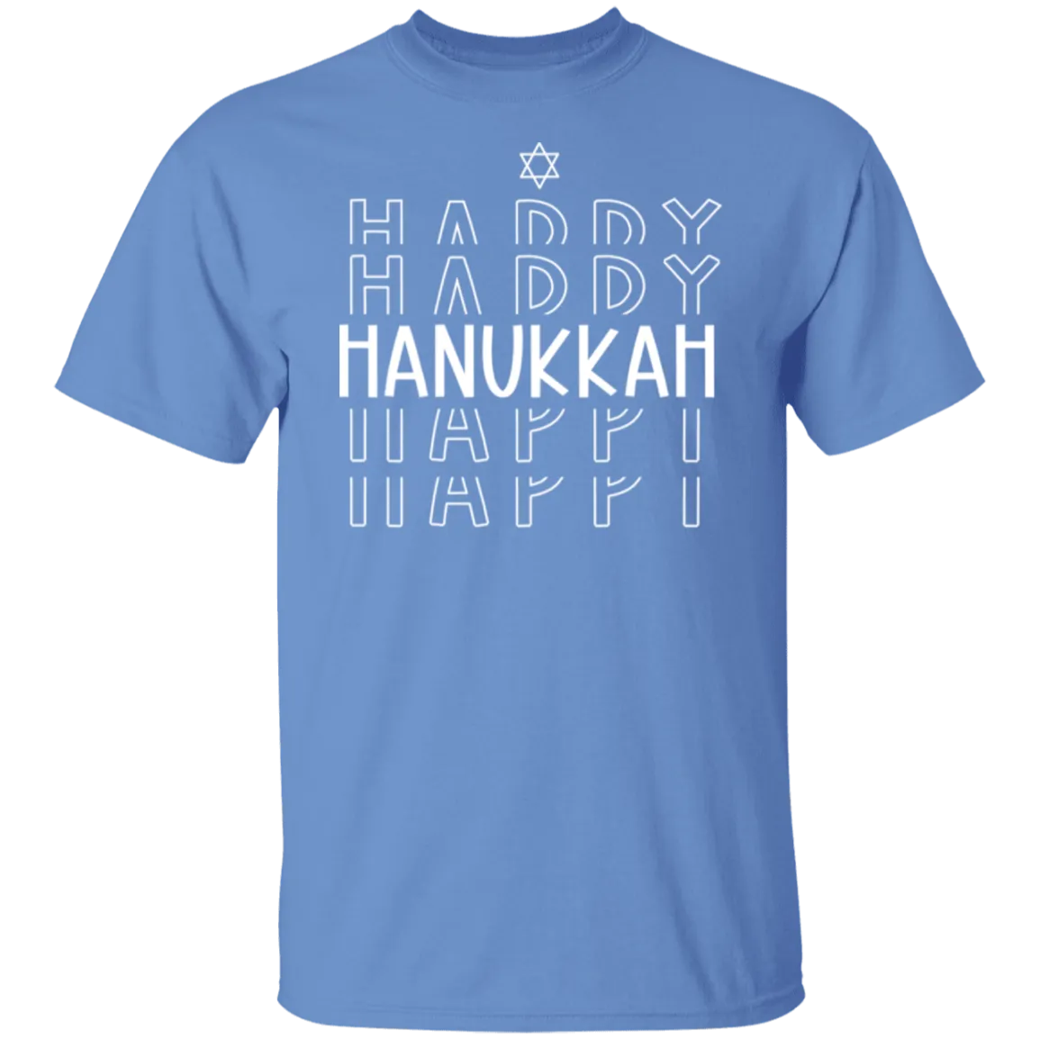 Happy Hanukkah 5.3 oz. T-Shirt