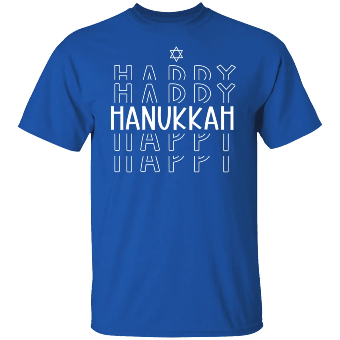 Happy Hanukkah 5.3 oz. T-Shirt