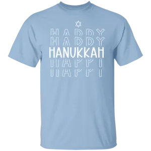 Happy Hanukkah 5.3 oz. T-Shirt