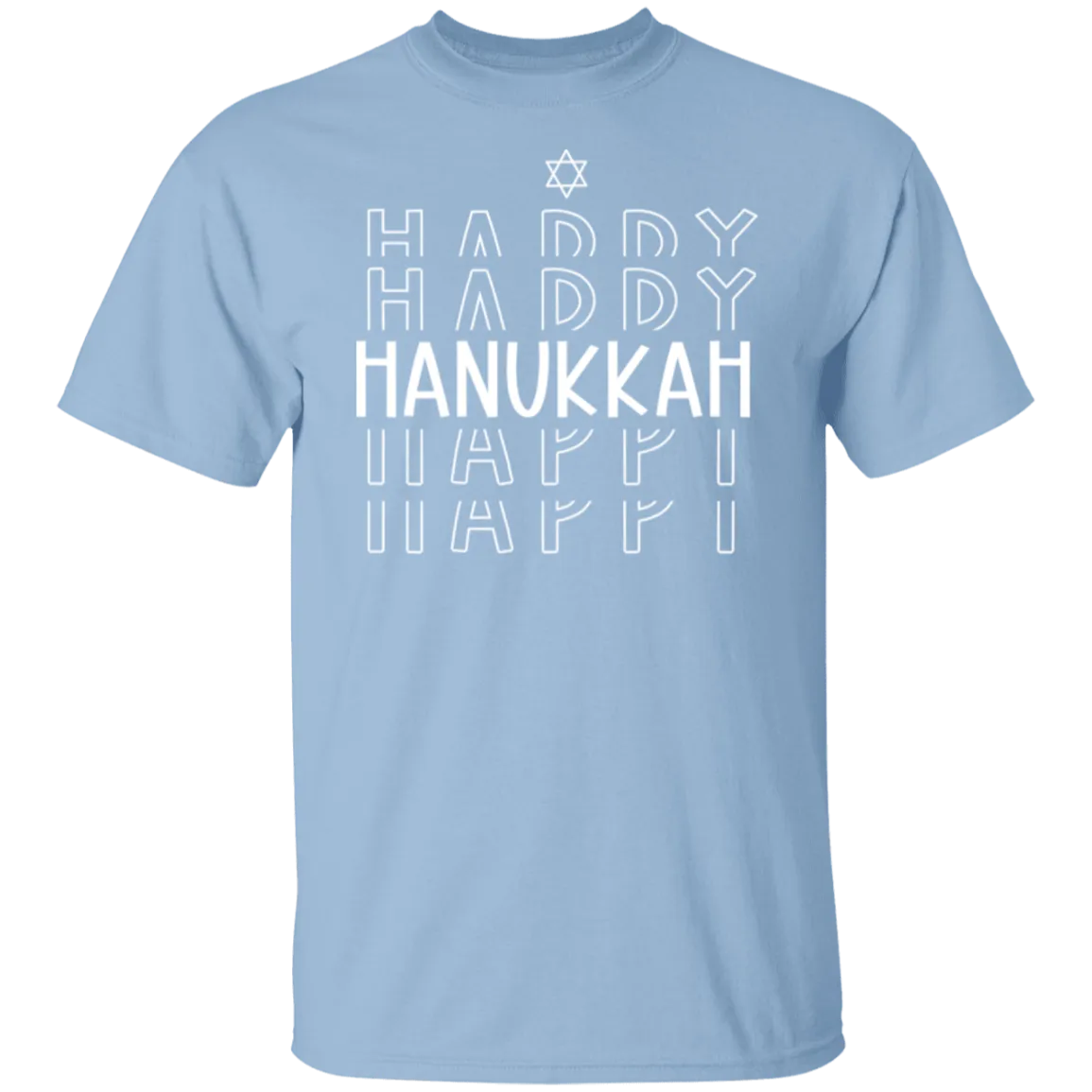 Happy Hanukkah 5.3 oz. T-Shirt