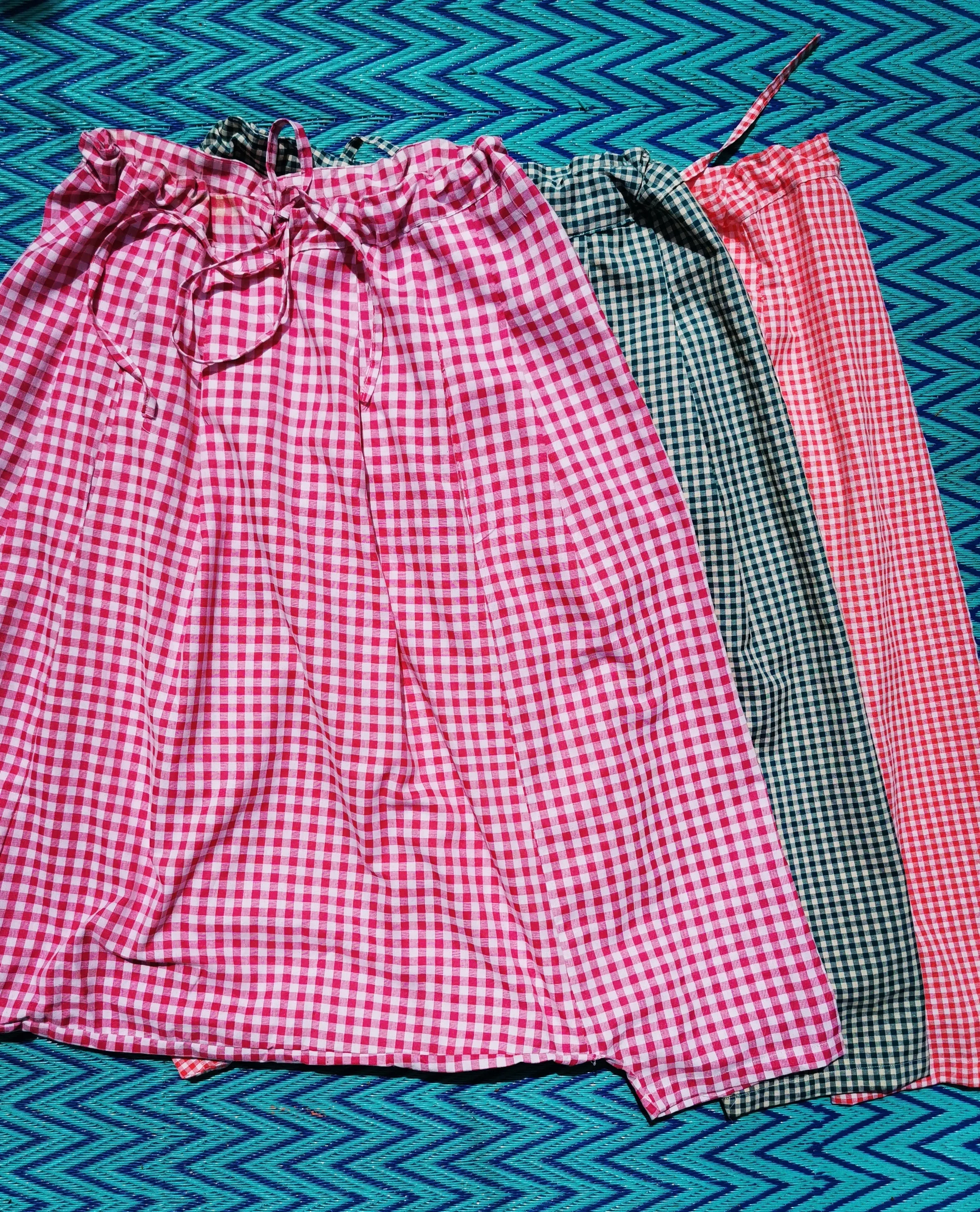 Harem pant - gingham *SALE PRICE