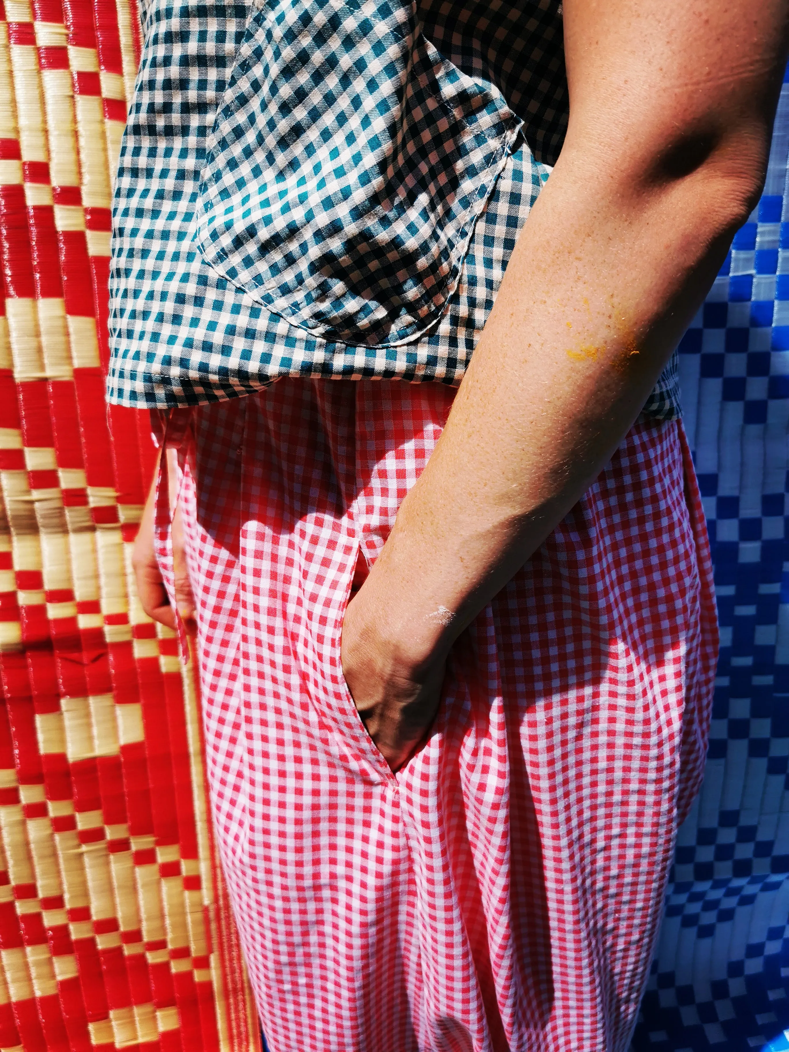 Harem pant - gingham *SALE PRICE