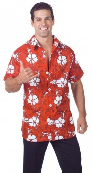 Hawaiian Shirt Red