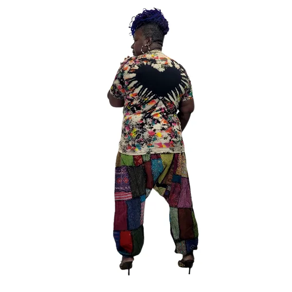 Heart Tie dye t shirt