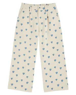 Heart wide trousers