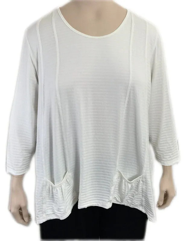 Heartstring by Kleen Striped Pocket Tunic