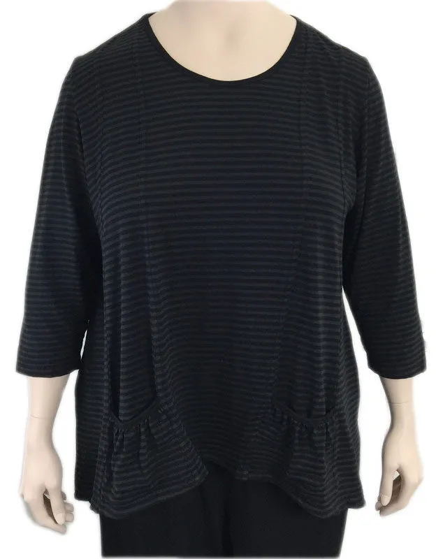 Heartstring by Kleen Striped Pocket Tunic