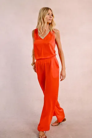 HIGH-WAISTED, FLUID PANTS