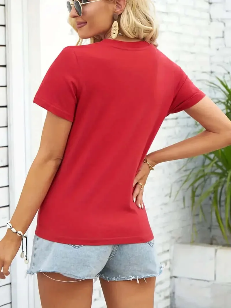 Hike More' Crewneck T-Shirt for Active Women