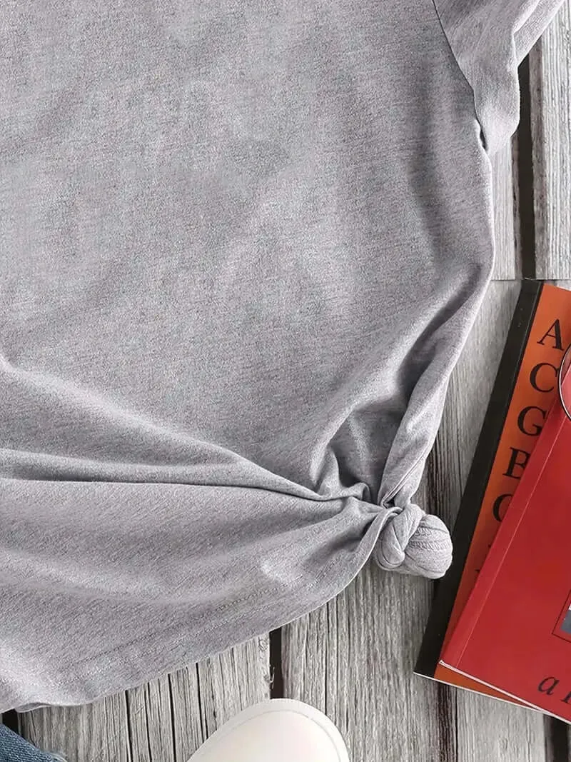 Hike More' Crewneck T-Shirt for Active Women
