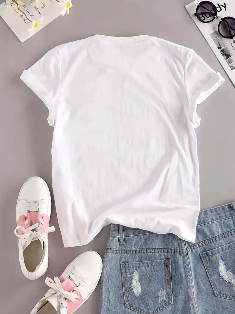 Hike More' Crewneck T-Shirt for Active Women