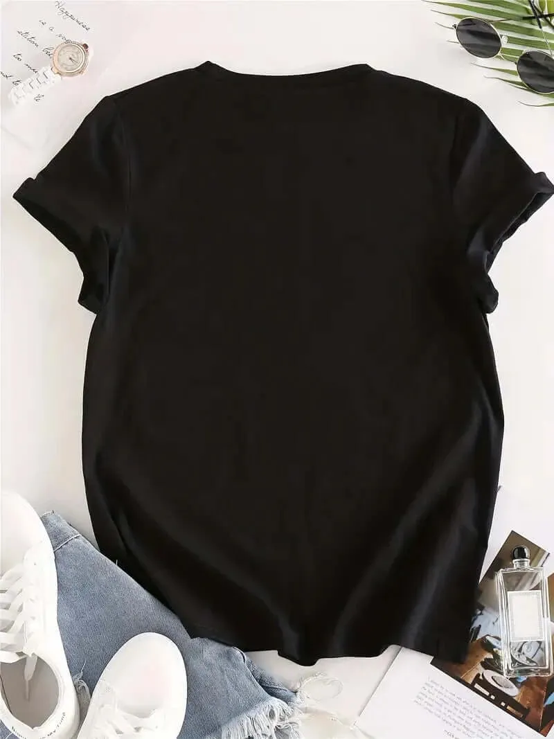 Hike More' Crewneck T-Shirt for Active Women