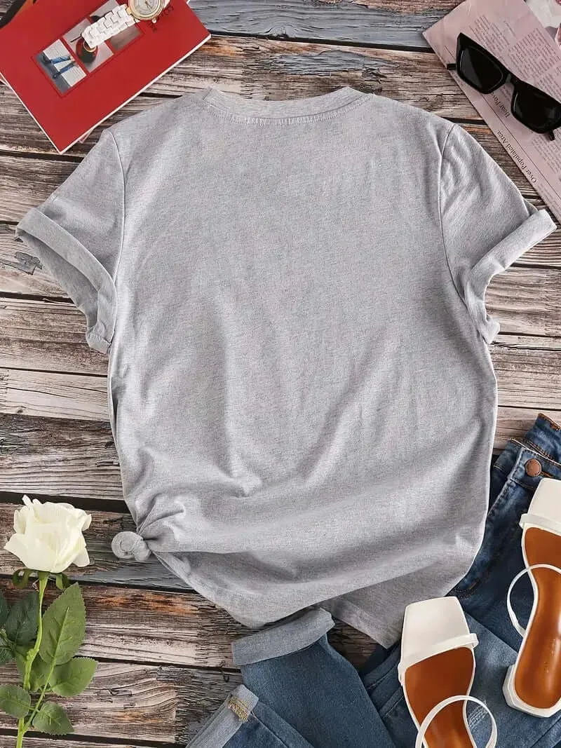 Hike More' Crewneck T-Shirt for Active Women