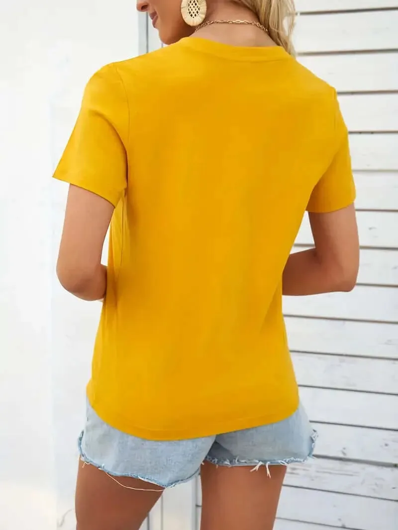 Hike More' Crewneck T-Shirt for Active Women