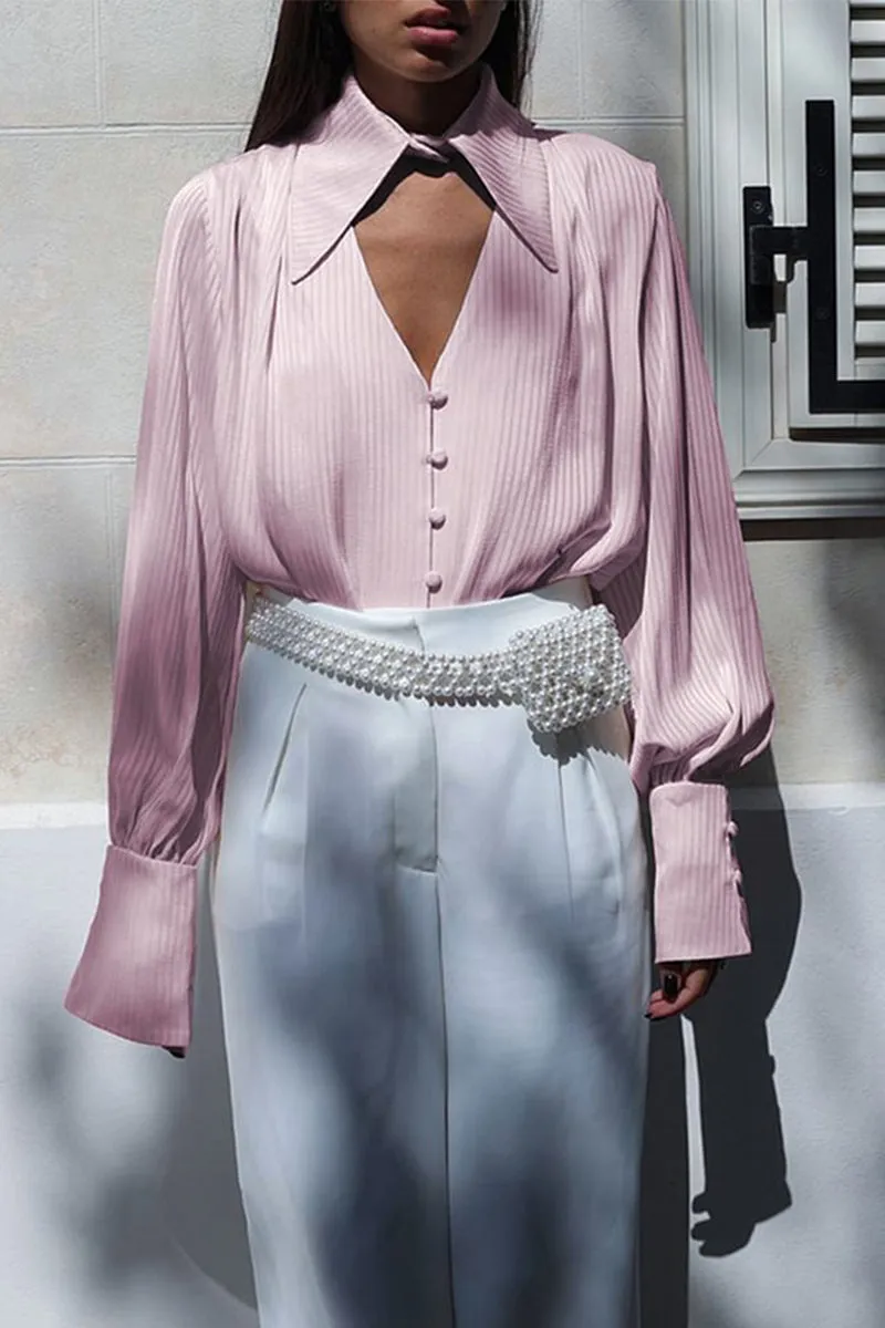 HTR1342 Luxe Retro Blouse