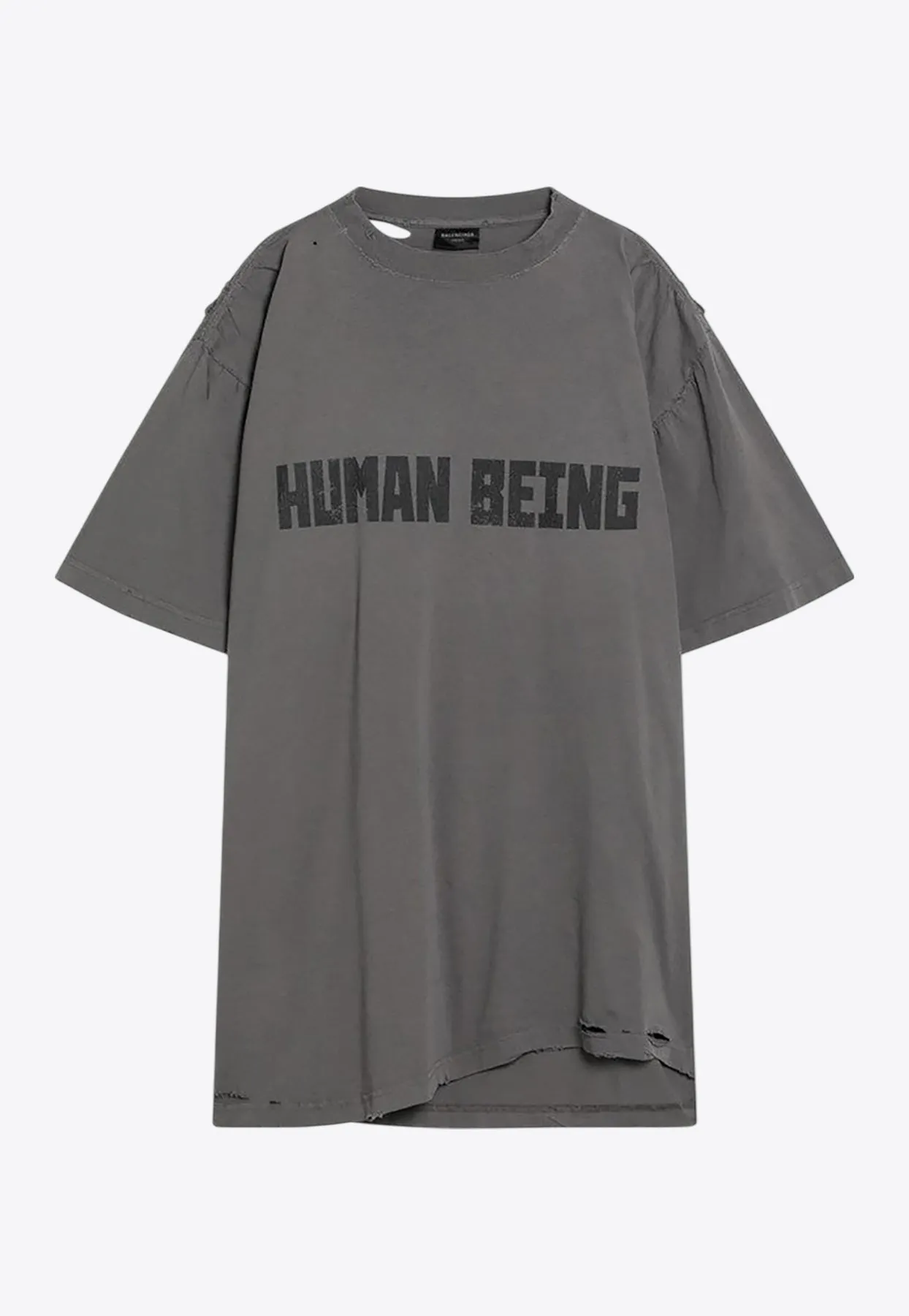 Human Being Distressed T-shirt