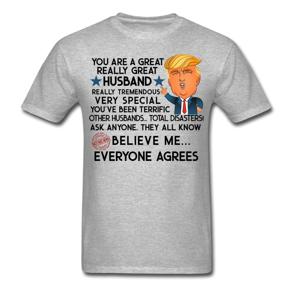 Husband Trump Gildan Ultra Cotton Adult T-Shirt