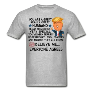 Husband Trump Gildan Ultra Cotton Adult T-Shirt