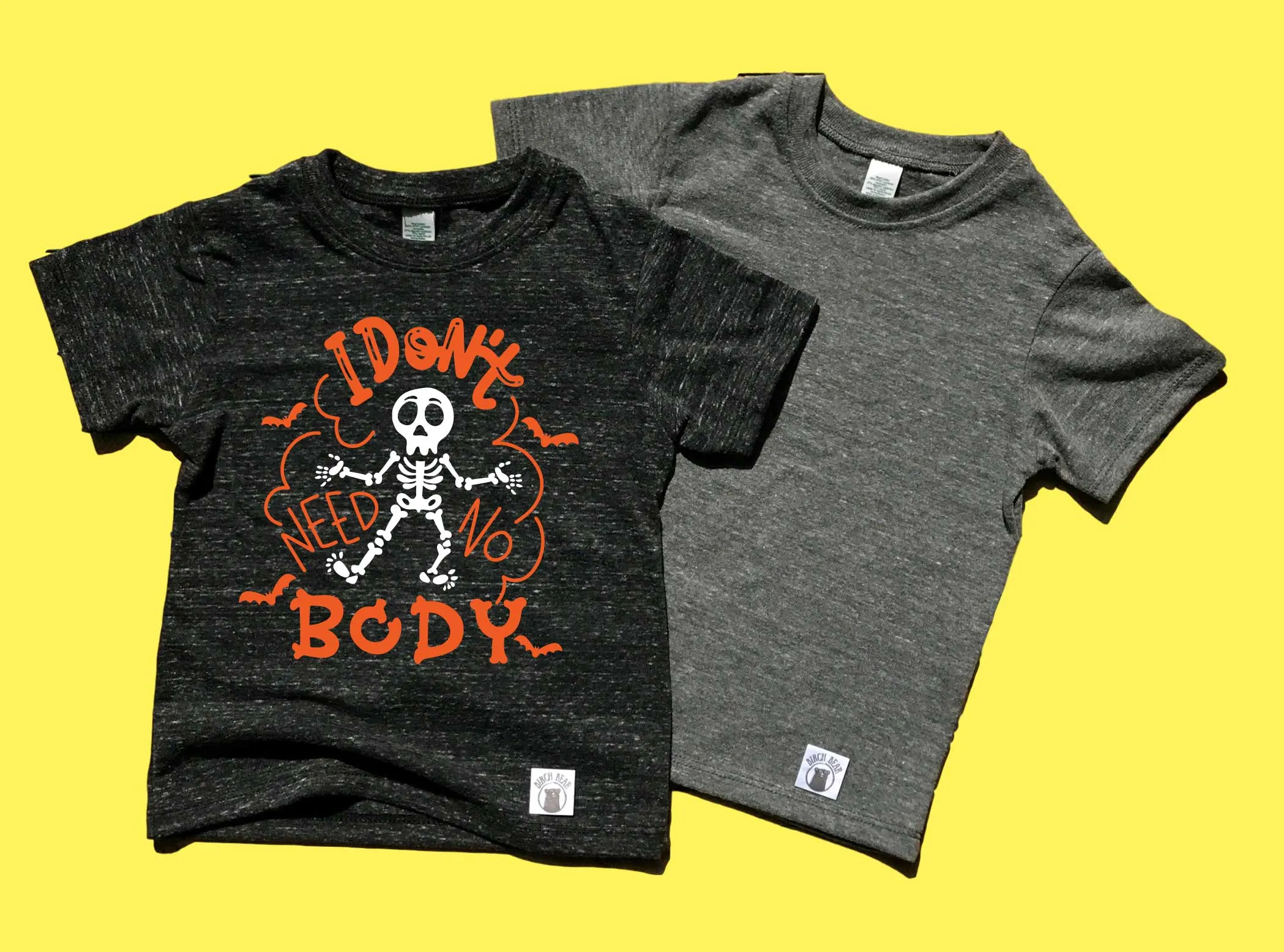 I Dont Need No Body Shirt | Kids Halloween Shirt | Trending Kids Shirt