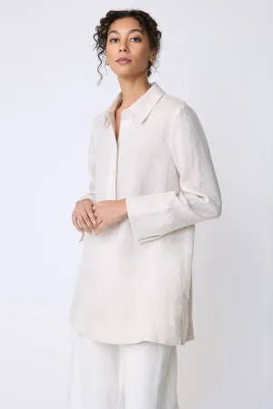 Inez Placket Tunic - Sand