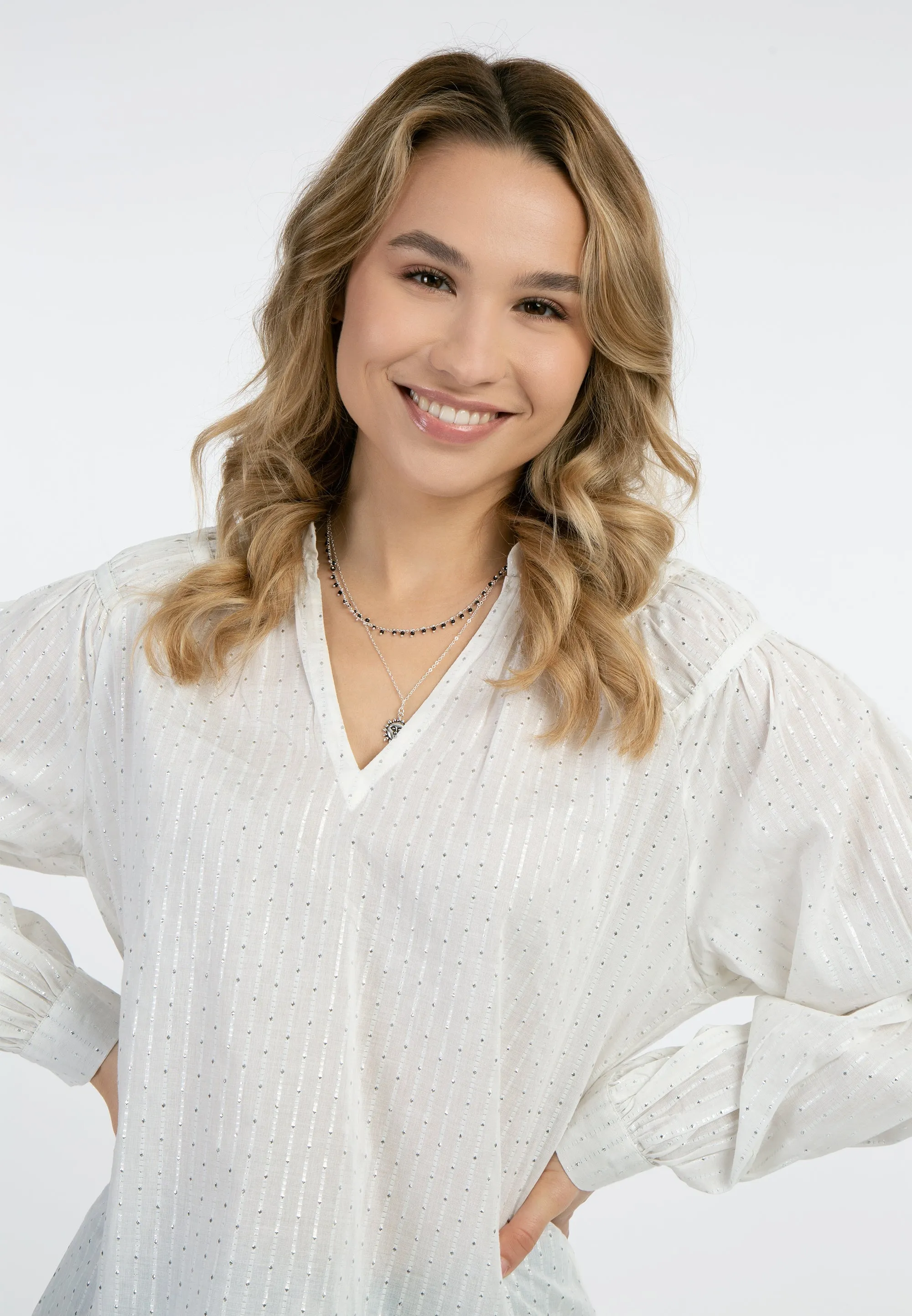 Izia Women's Long Sleeve Blouse