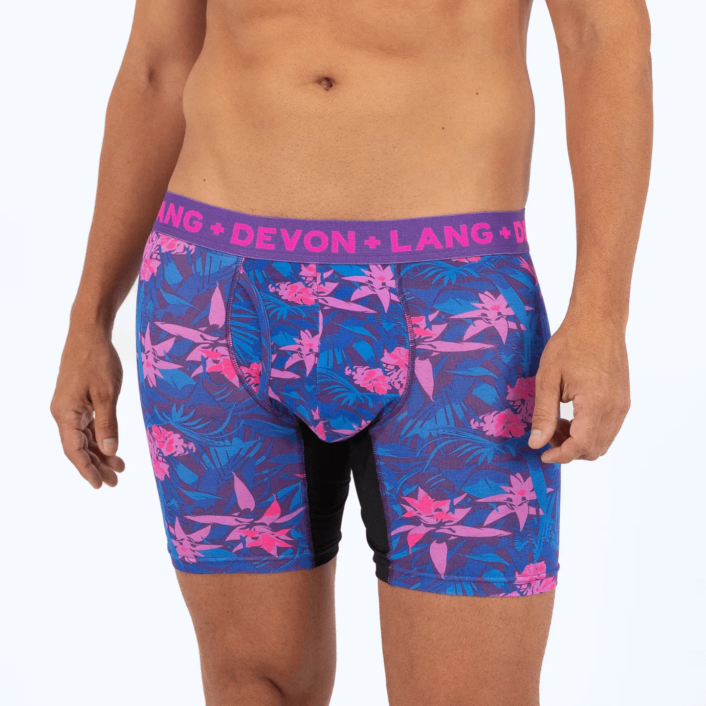 Journey Boxer Brief - Bromeliad Ultra Violet