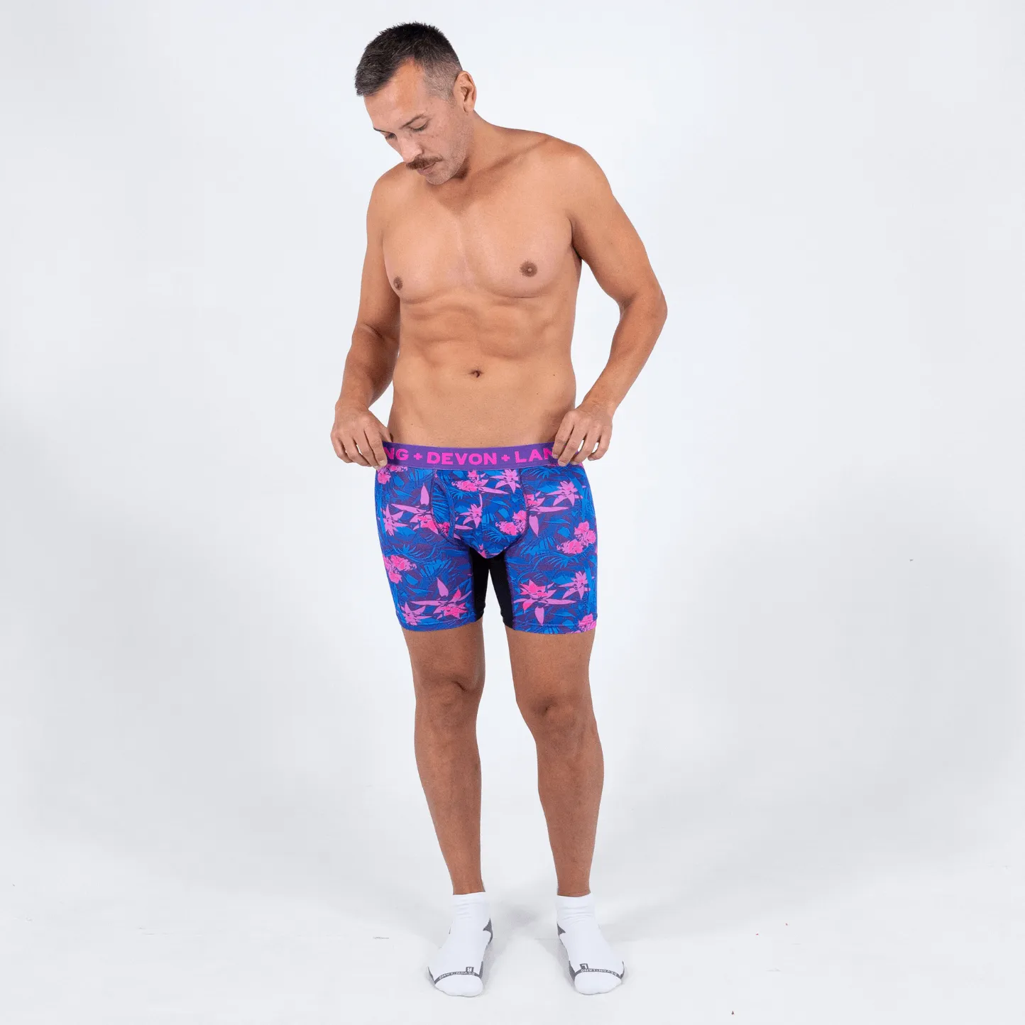 Journey Boxer Brief - Bromeliad Ultra Violet