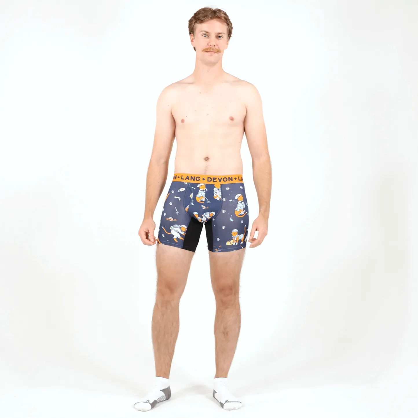 Journey Boxer Brief - Cats with Jobs