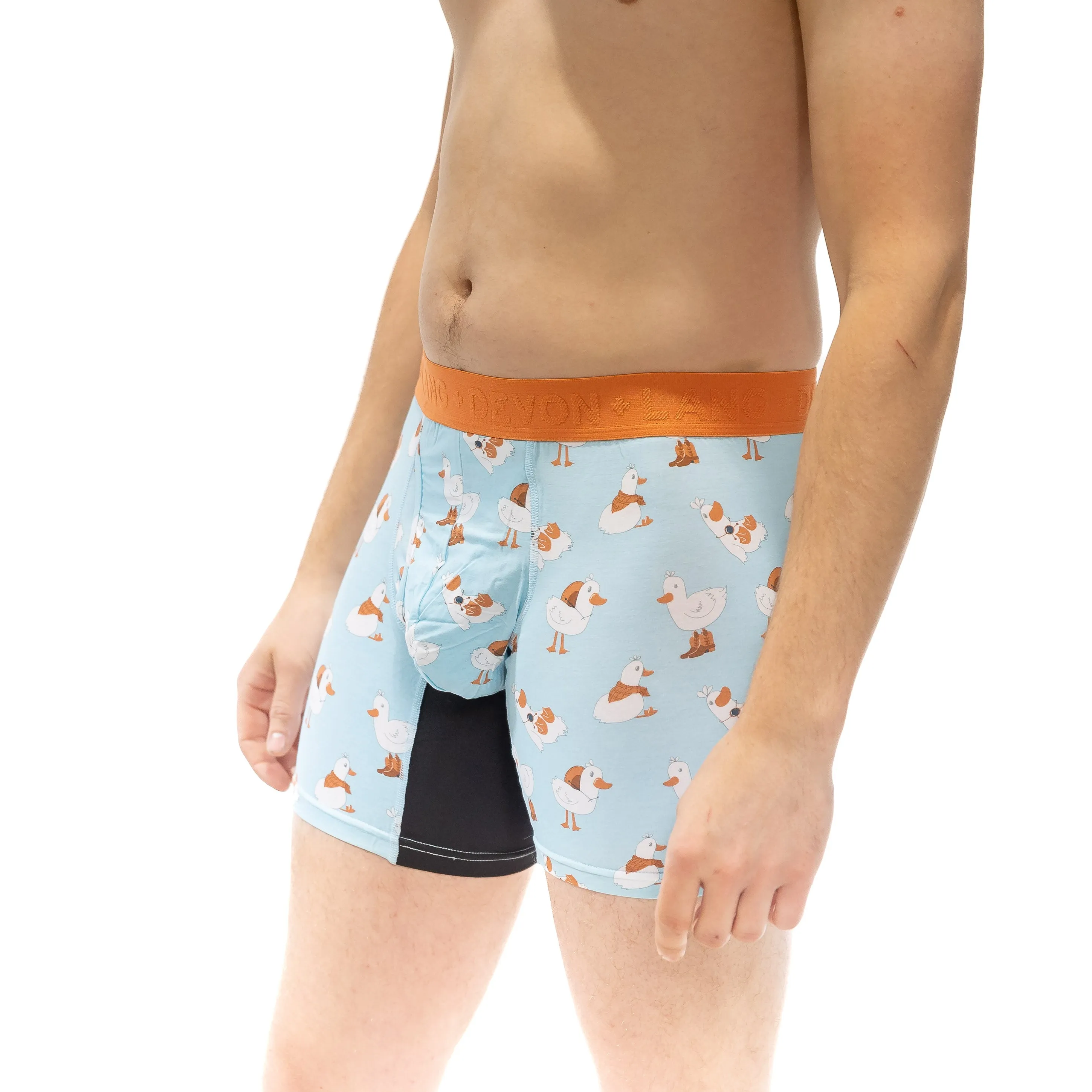 Journey Boxer Brief - Cowboy Ducks