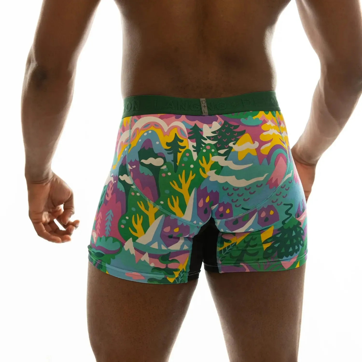 Journey Boxer Brief - Fantasy Mountain