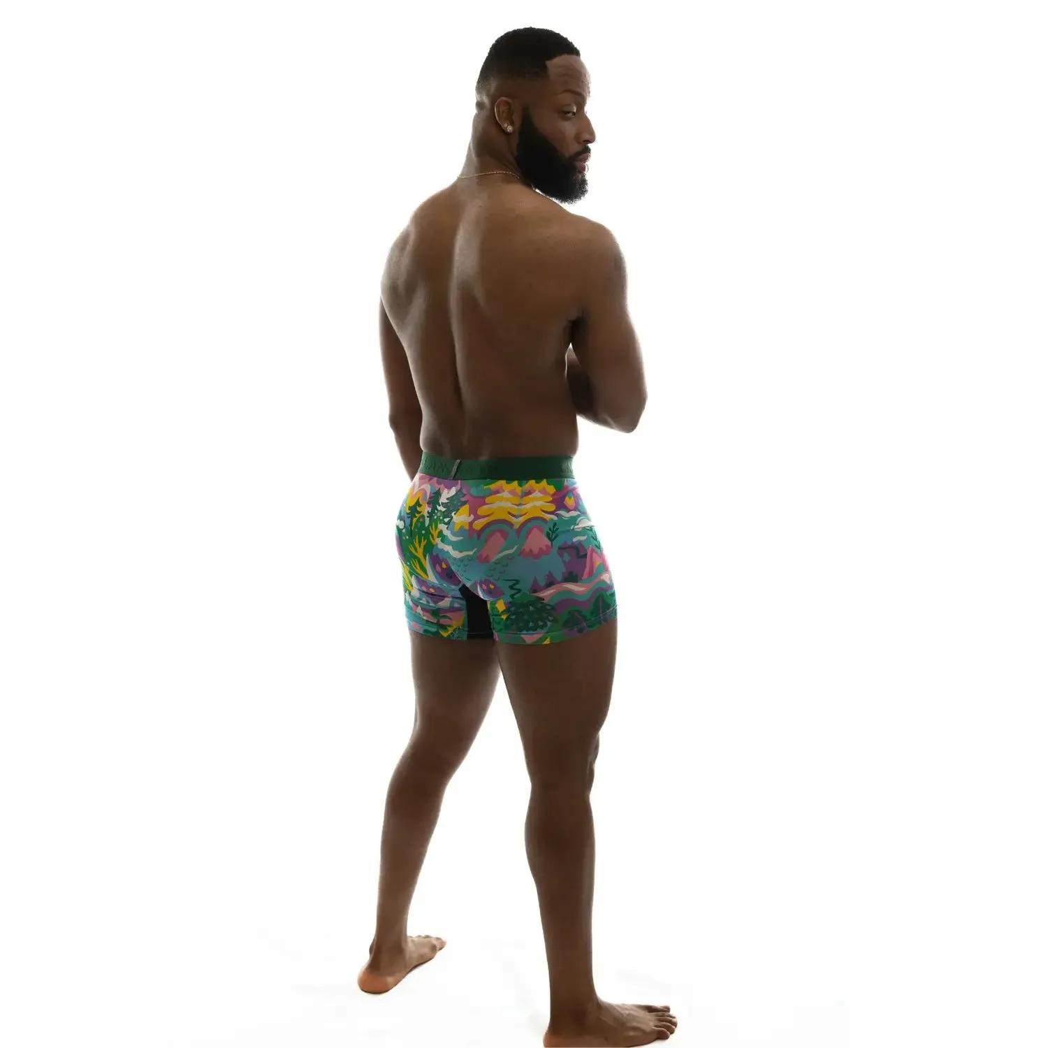 Journey Boxer Brief - Fantasy Mountain