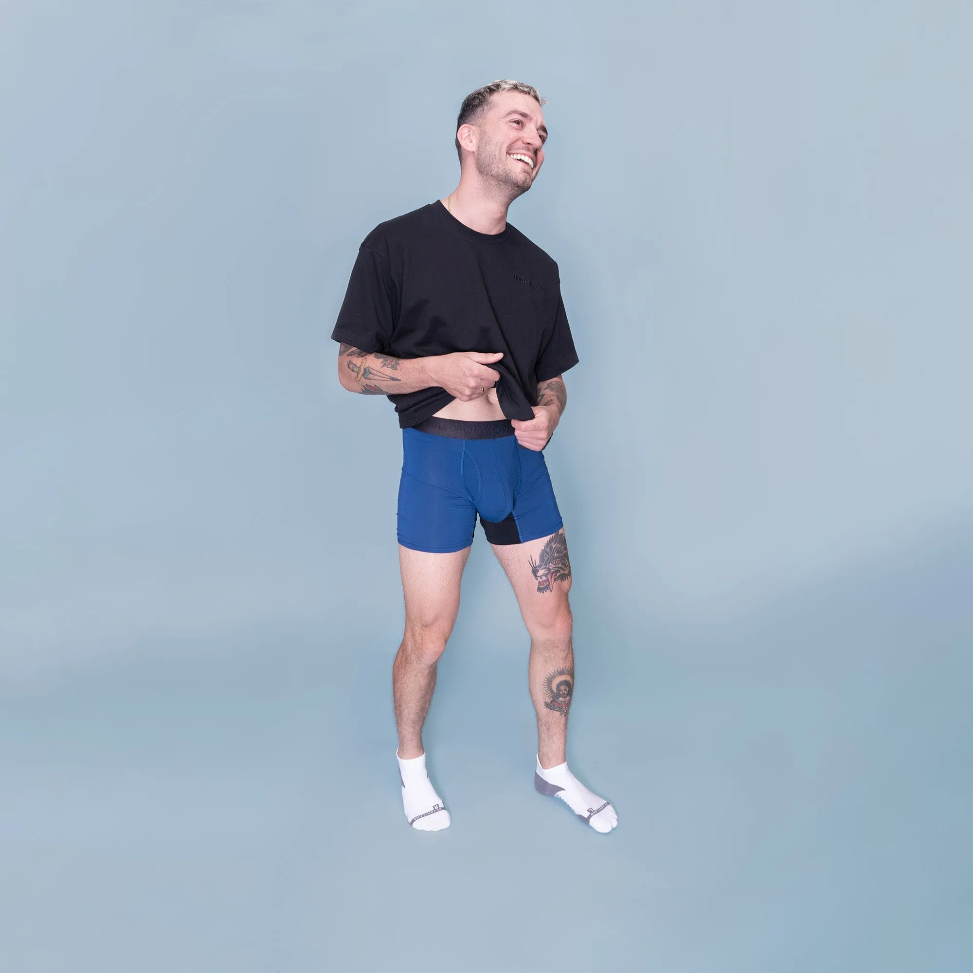 Journey Boxer Brief - Navy Blue