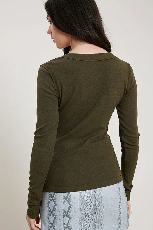 JUDITH LONG SLEEVE TOP-